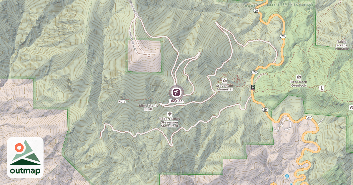 Map of The Bear
