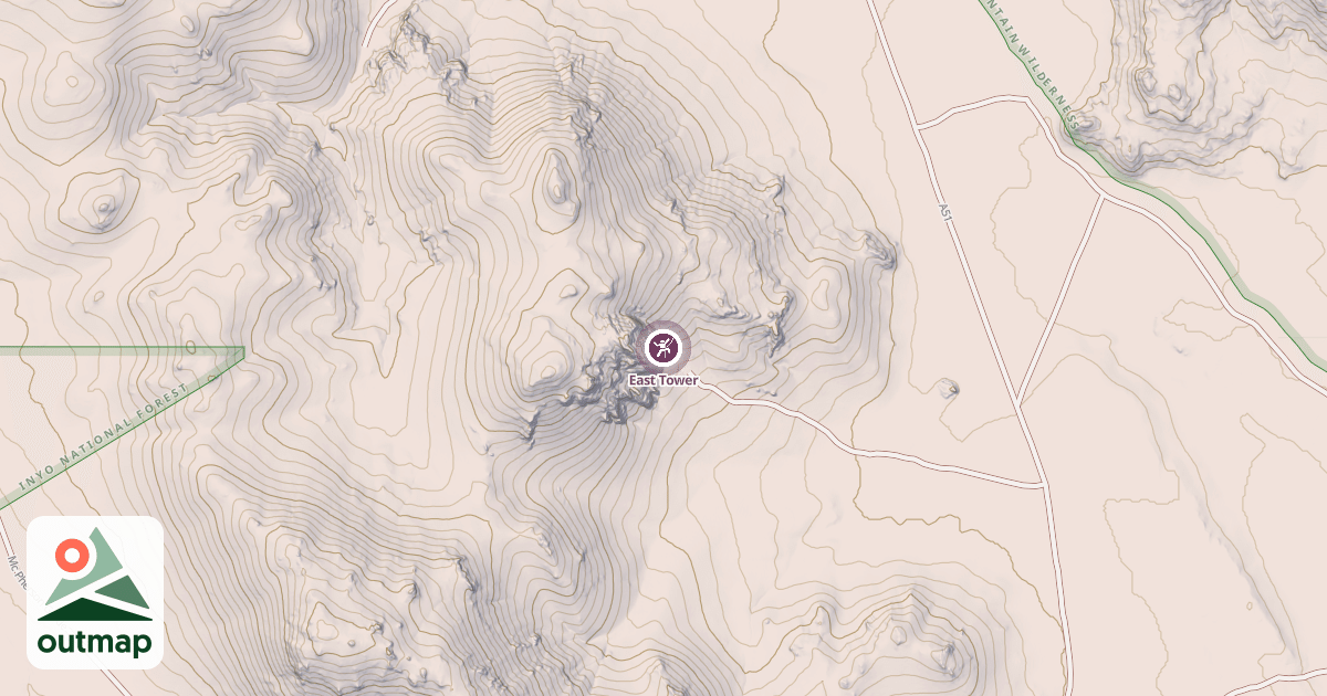 Map of East Tower