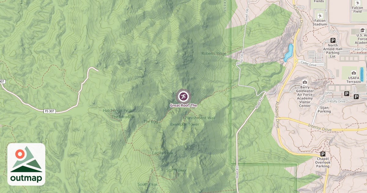 Map of Great Roof, The