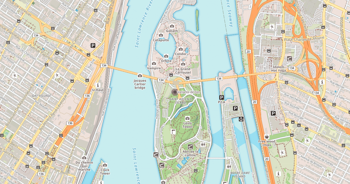 Map preview of Variante de Zen