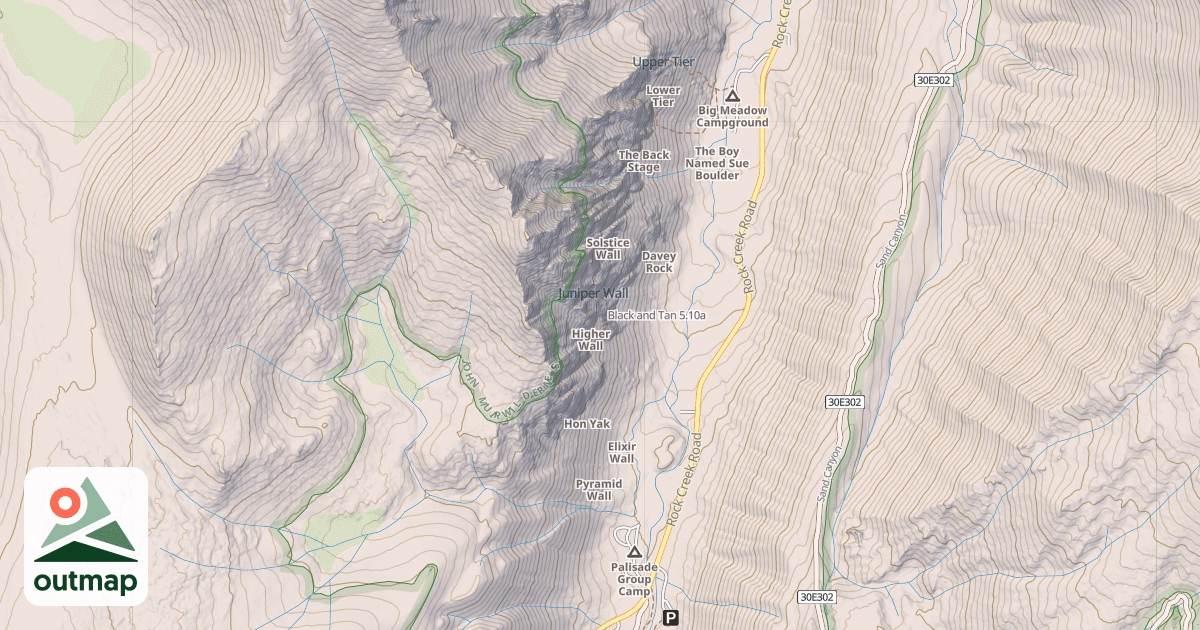 Map of Black and Tan