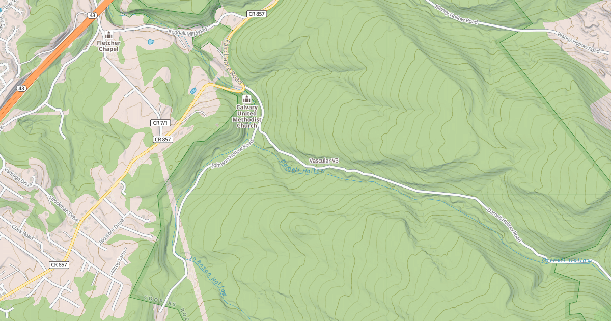 Map preview of Vascular