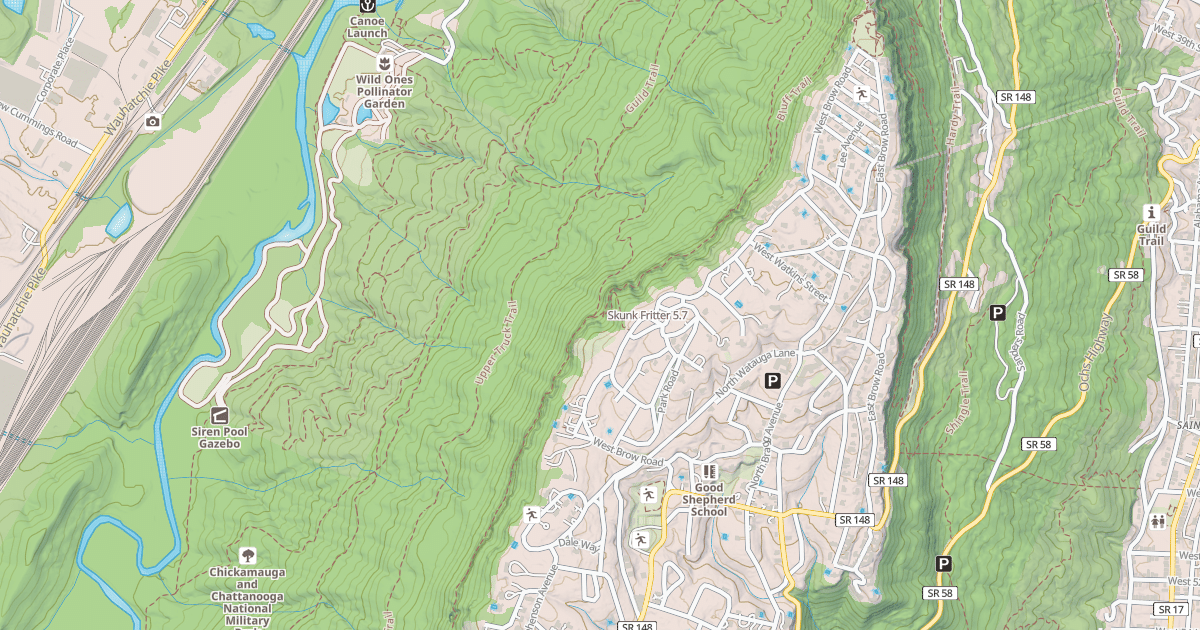 Map preview of Skunk Fritter