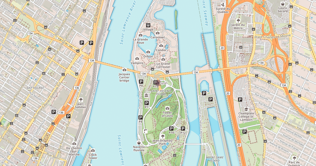 Map preview of Syrah