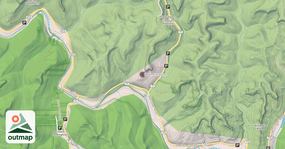 Map of Bedtime for Bonzo