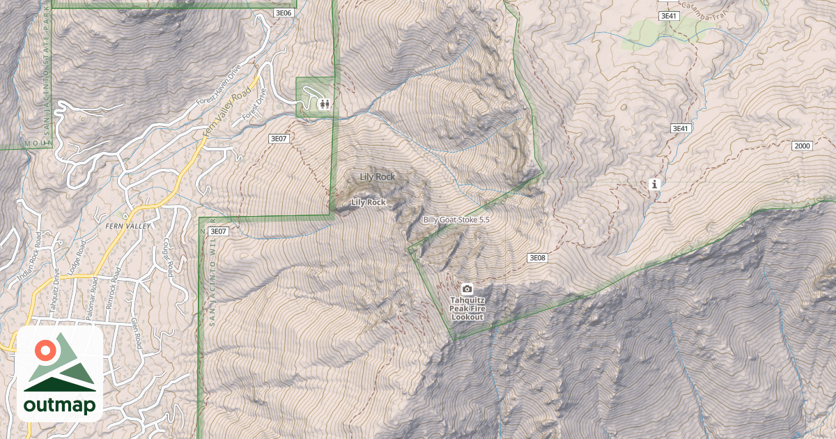 Map of Billy Goat Stoke