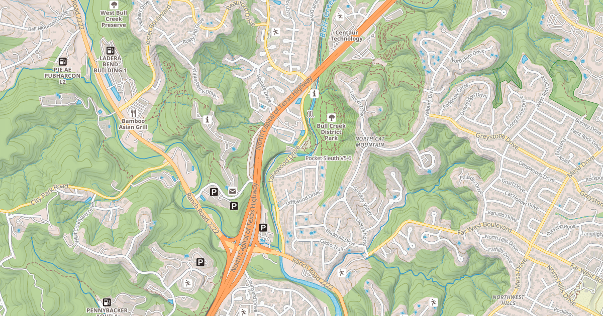 Map preview of Pocket Sleuth