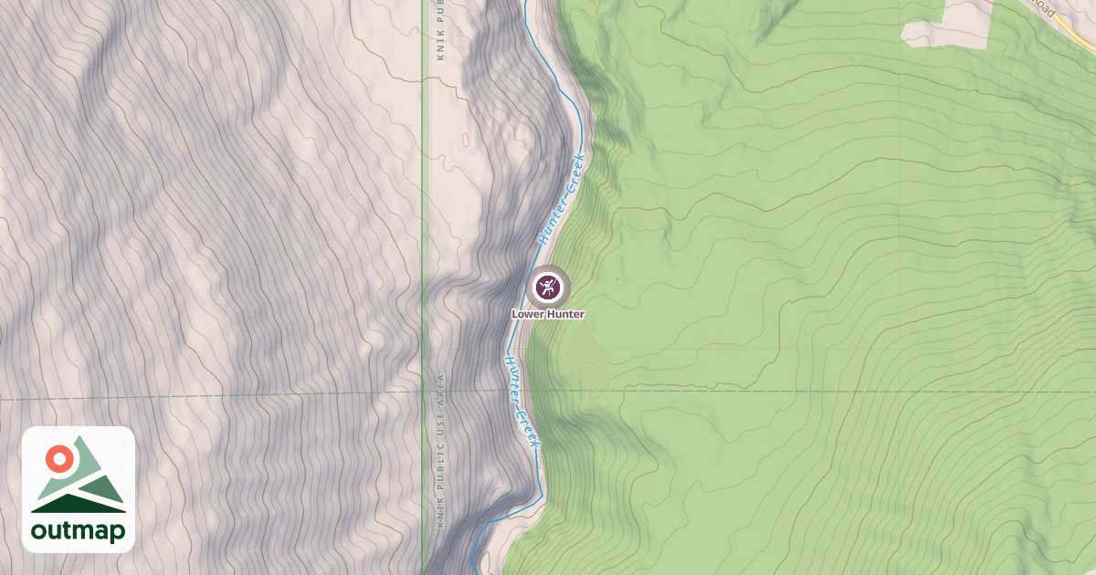 Map of Lower Hunter