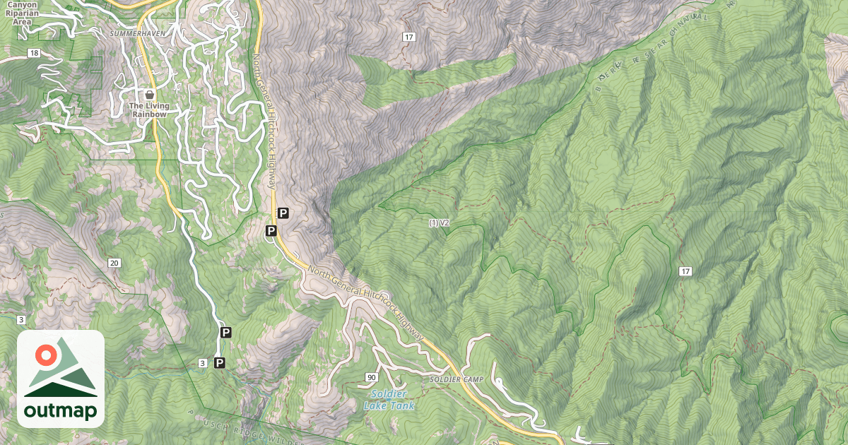 Map of (1)