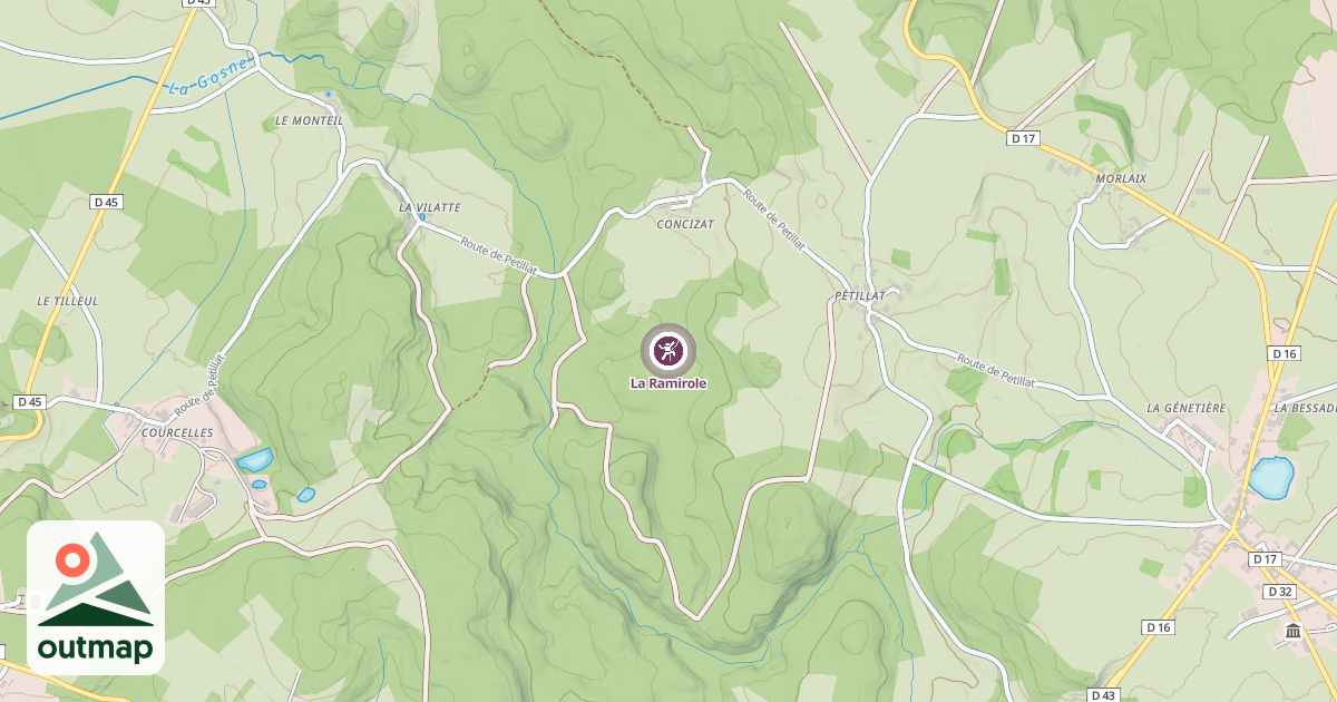 Map of La Ramirole