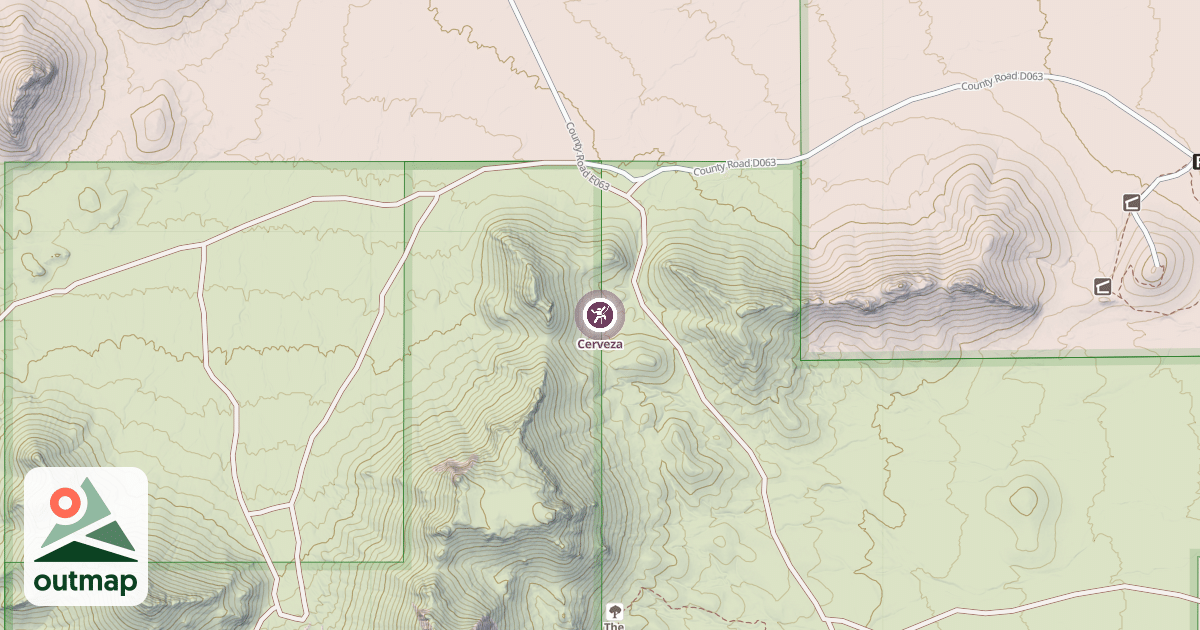 Map of Cerveza