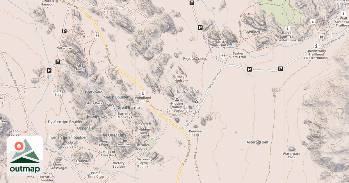 Map of Bard's Ankle
