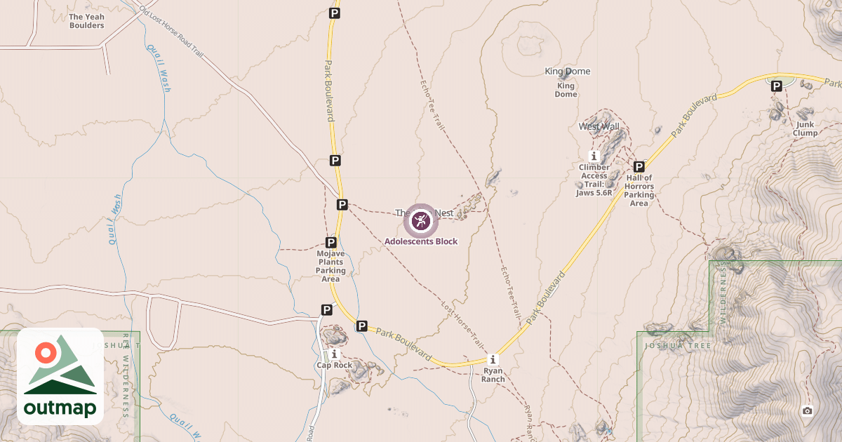 Map of Adolescents Block