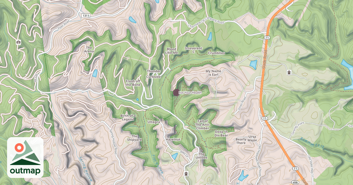 Map of For Your Health