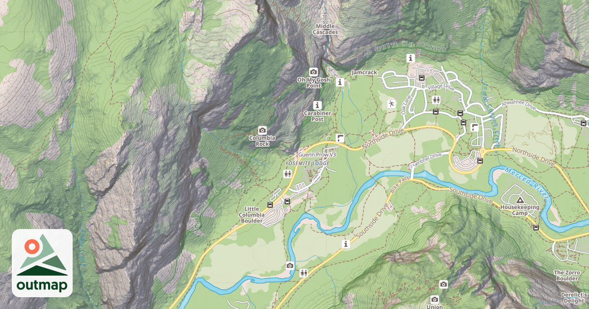 Map of Guerin Prow