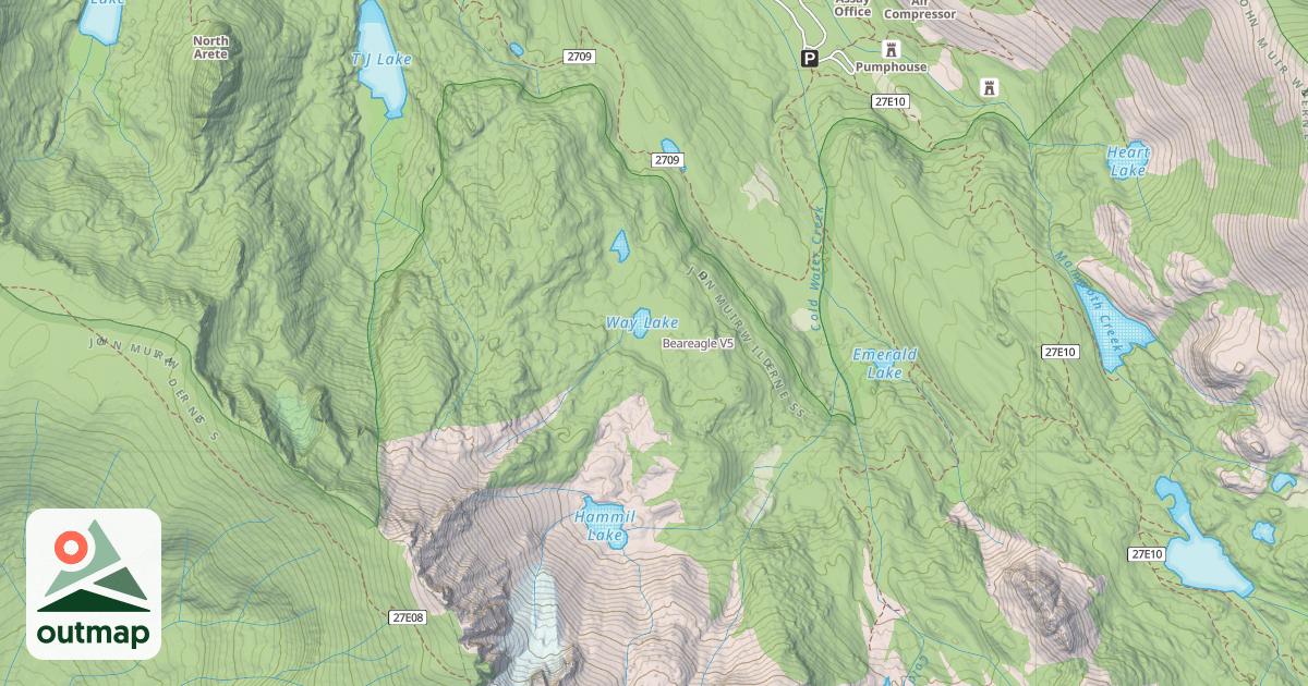 Map of Beareagle