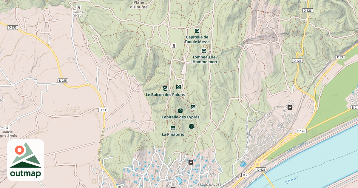 Map of Capitelle Les Iris