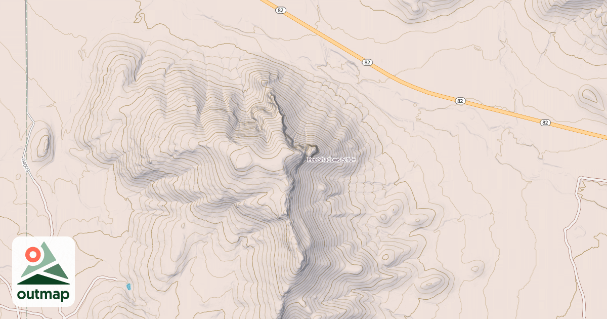 Map of Pee Shadows