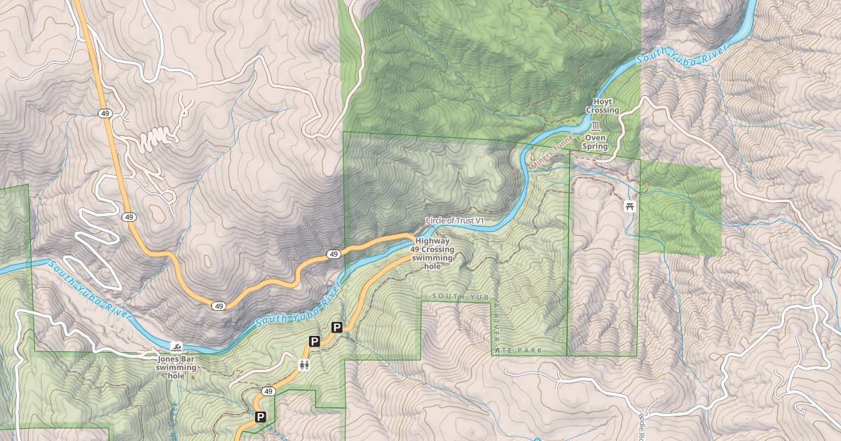 Map preview of Circle of Trust