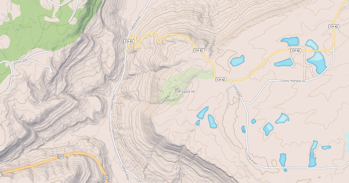Map preview of HP Sauce