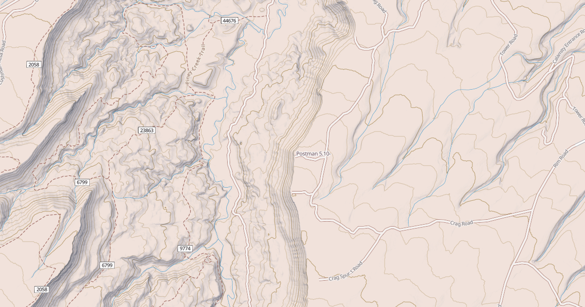 Map preview of Postman