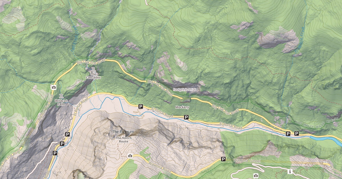 Map preview of Footprints