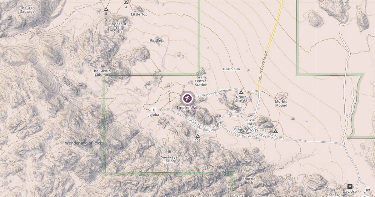 Map preview of Empire Wall