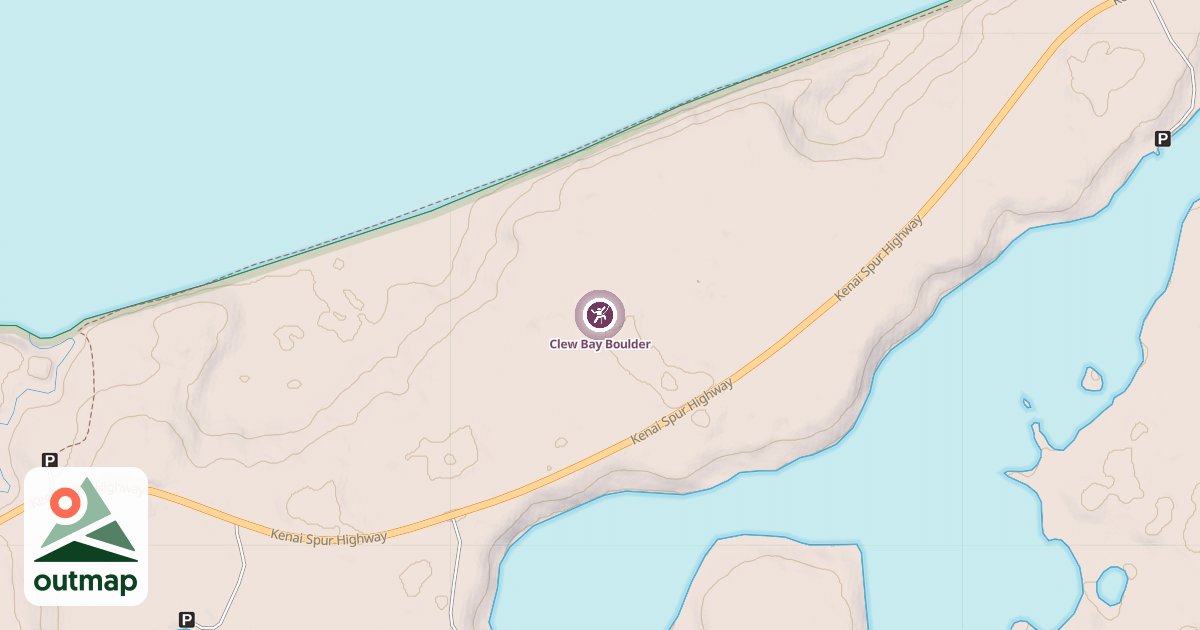 Map of Clew Bay Boulder