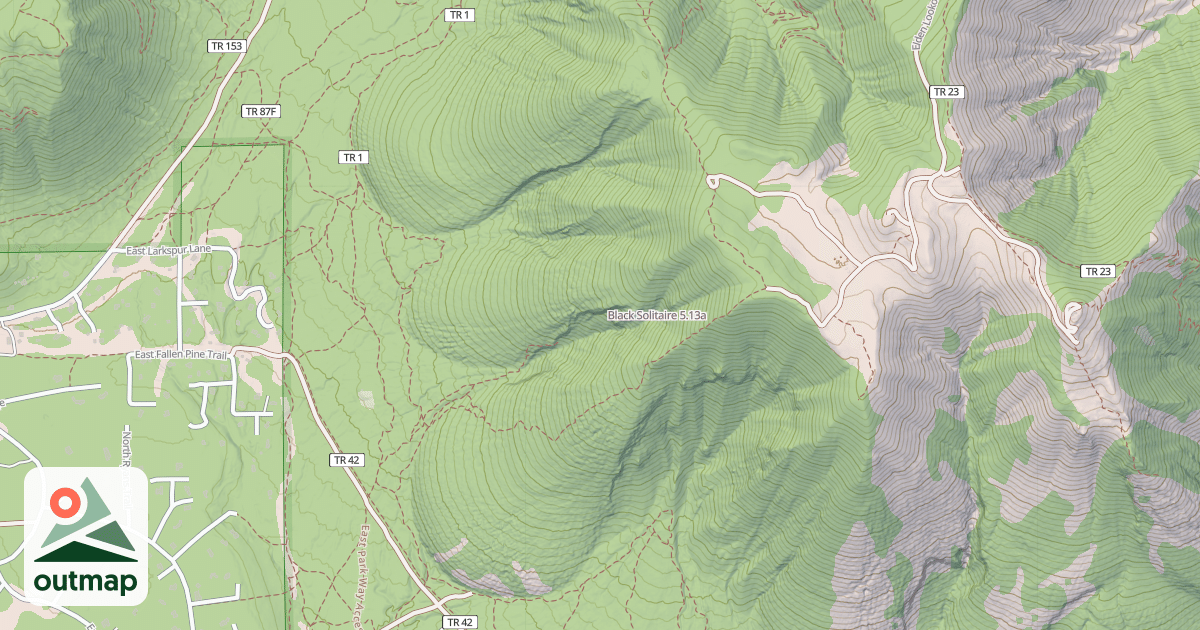 Map of Black Solitaire
