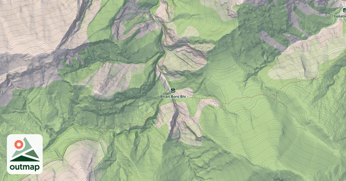 Map of Brian Boro Biv