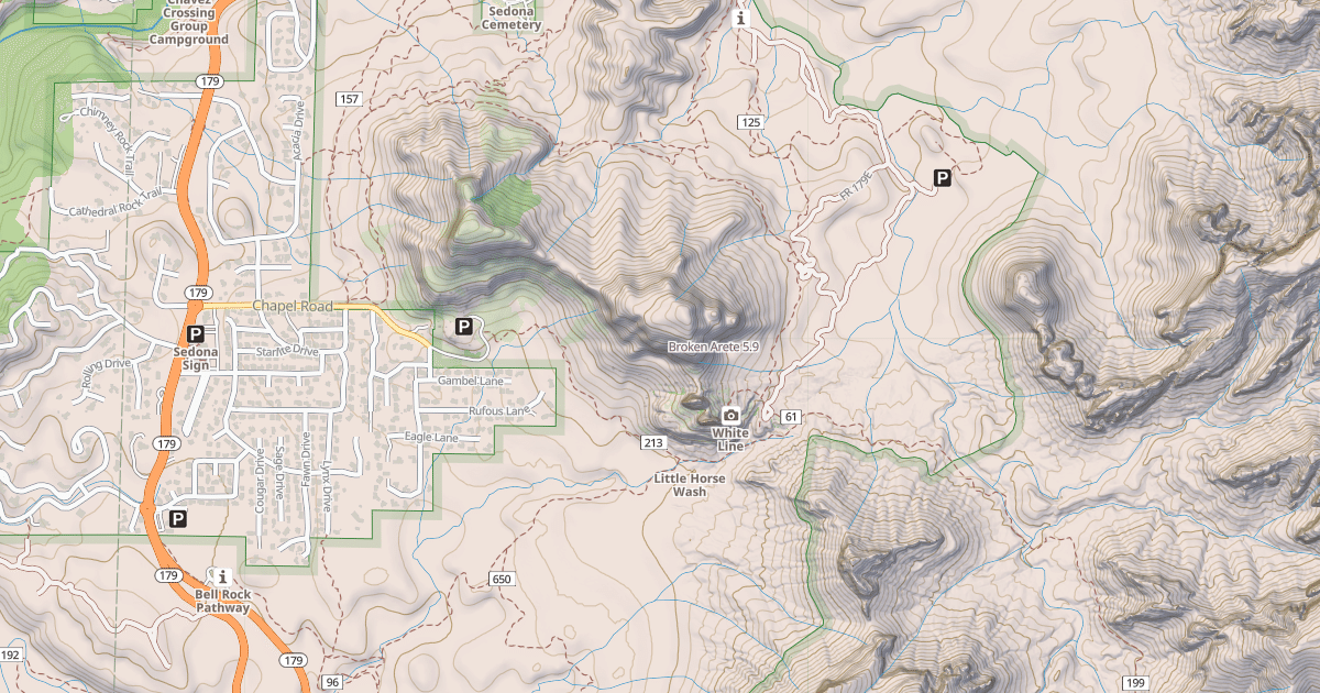 Map preview of Broken Arete