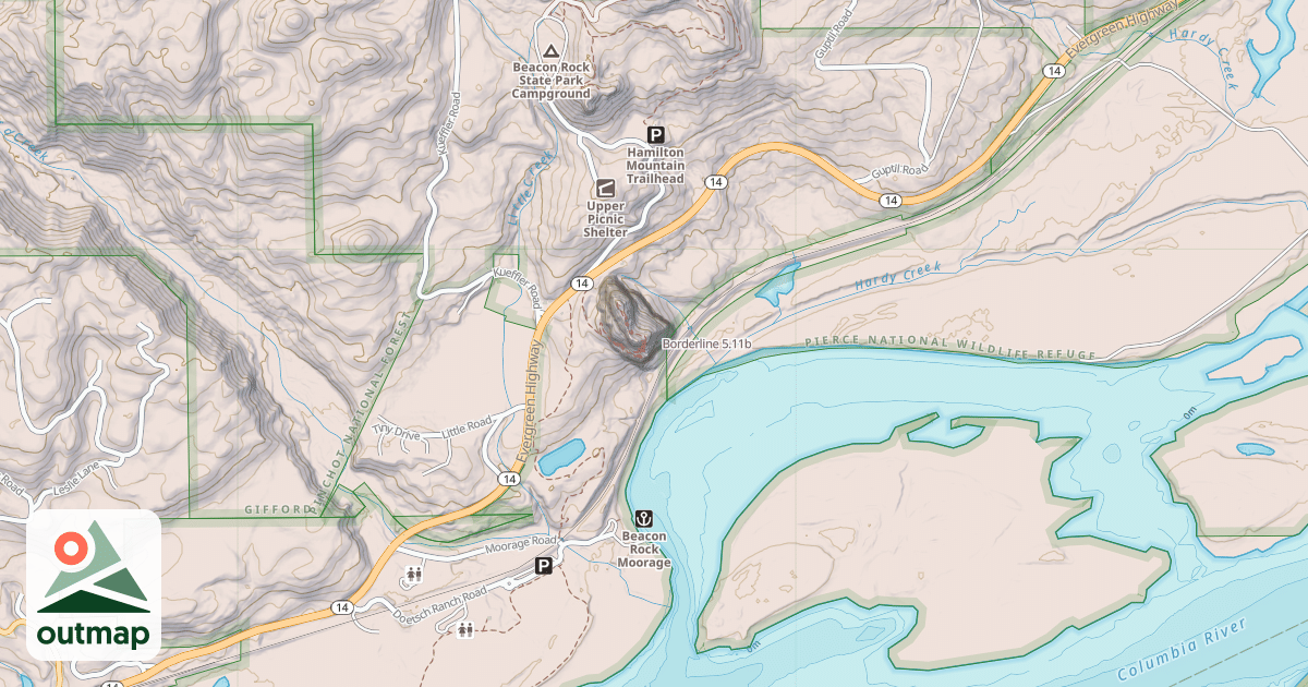 Map of Borderline