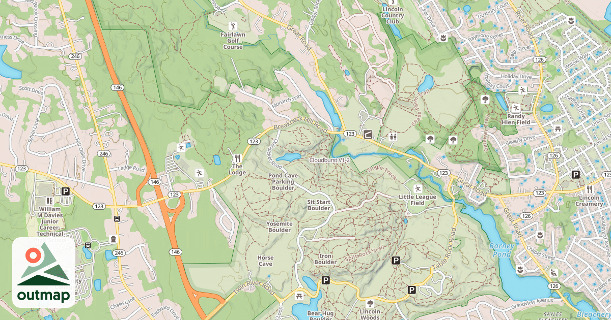 Map of Cloudburst