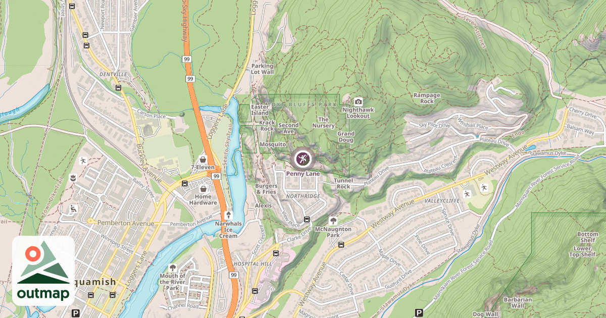 Map of Penny Lane