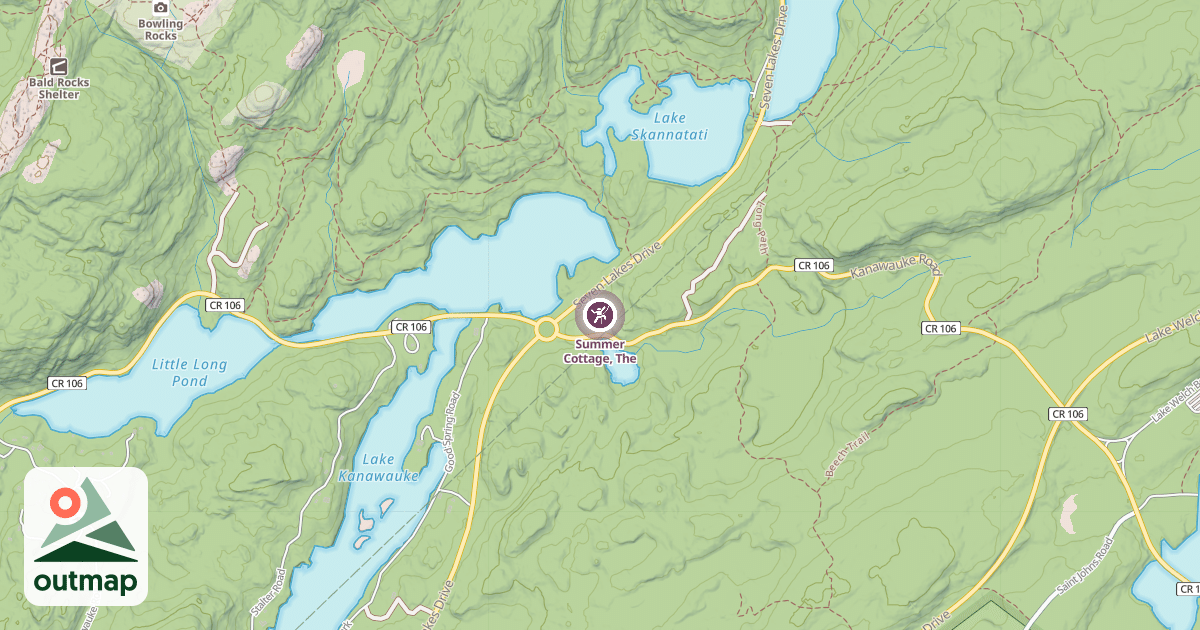 Map of Summer Cottage, The