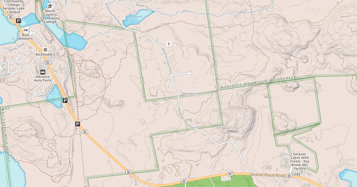Map preview of Osmosis