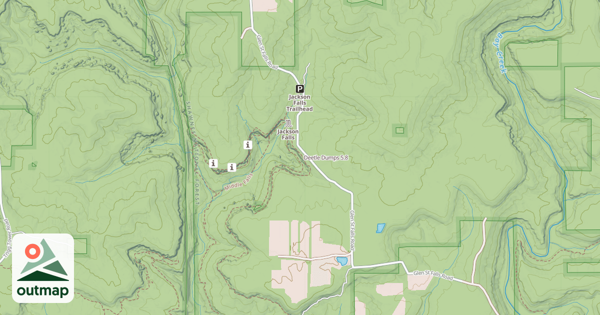 Map of Deetle Dumps