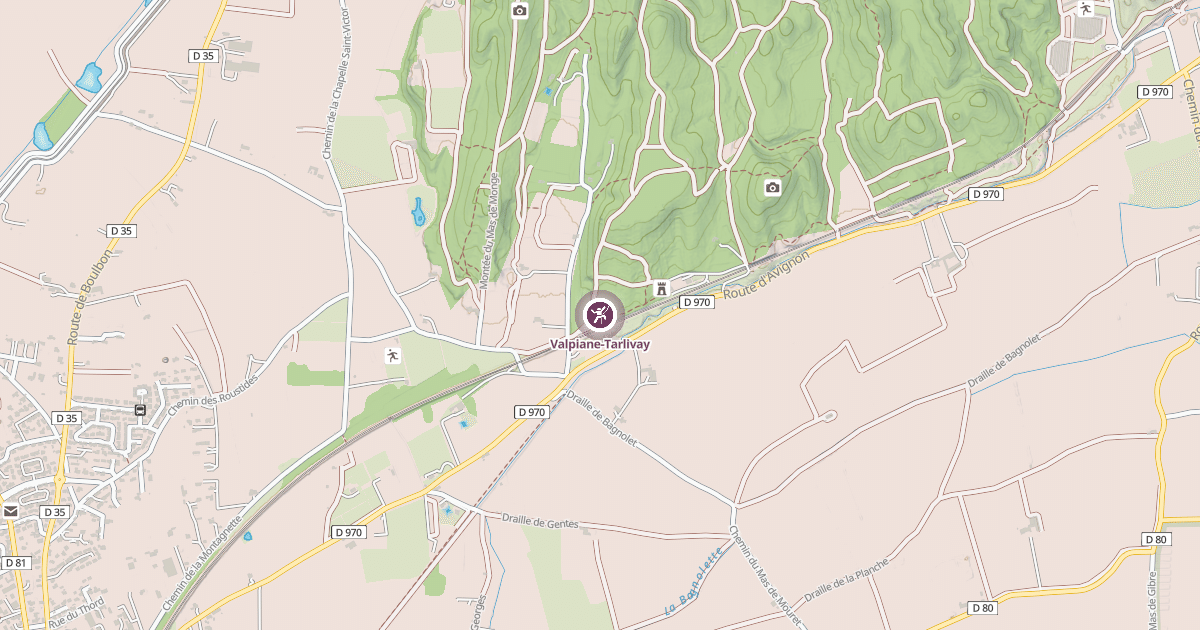 Map preview of Valpiane-Tarlivay