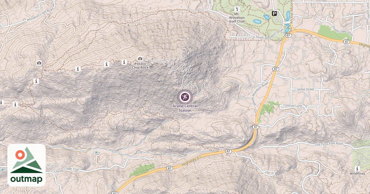 Map of Grand Central Station