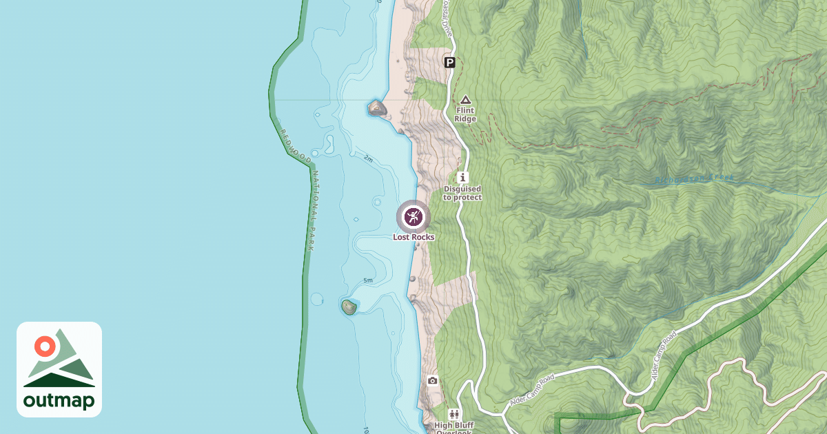 Map of Lost Rocks