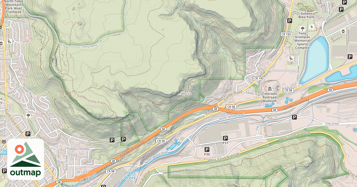 Map of Alto