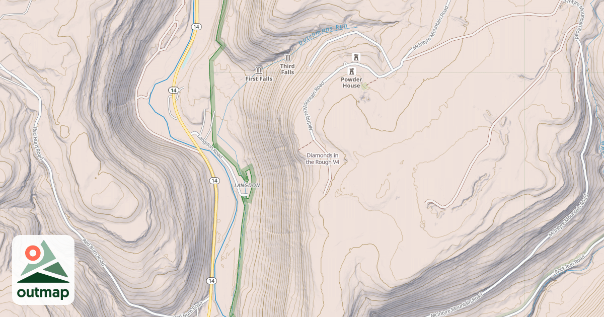 Map of Diamonds in the Rough