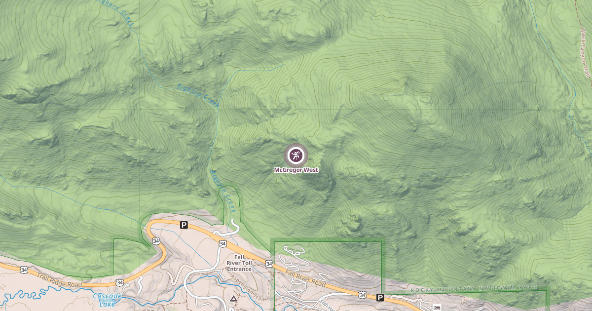 Map preview of McGregor West