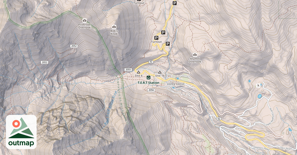 Map of T.E.R.T Station
