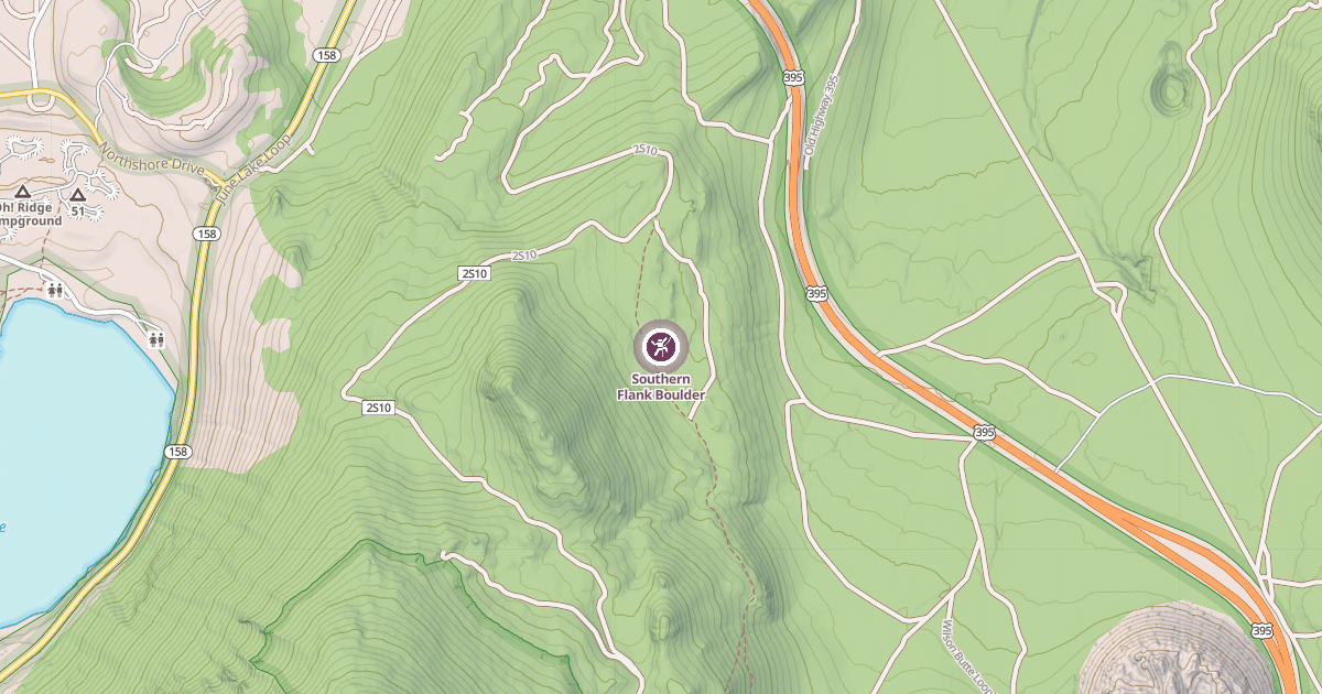 Map preview of Southern Flank Boulder