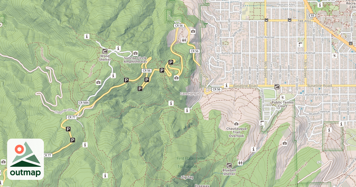 Map of Cave Hang