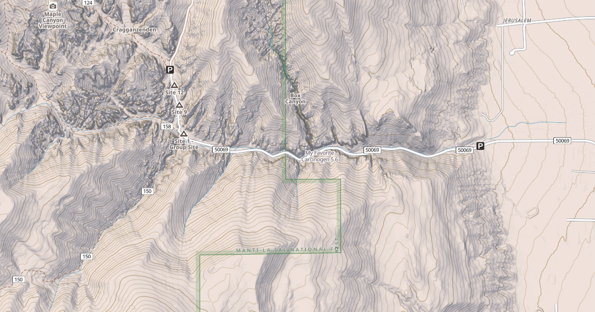 Map preview of My Favorite Carcinogen