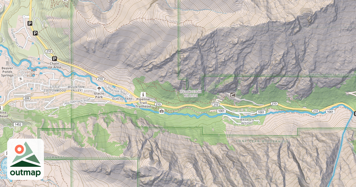 Map of If Looks Could Kill
