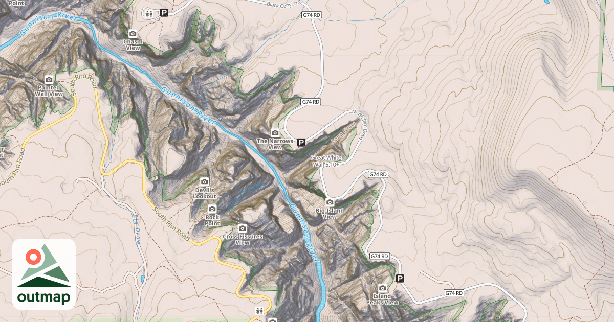 Map of Great White Wall
