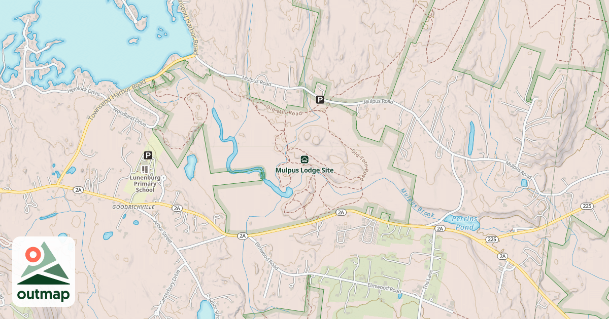 Map of Mulpus Lodge Site